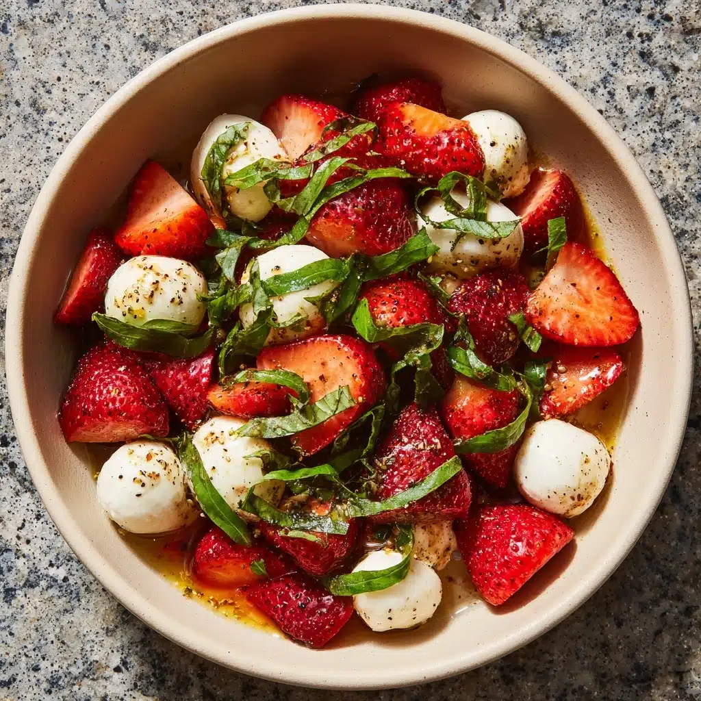 Strawberry Caprese Salad Recipe - Recipe Image