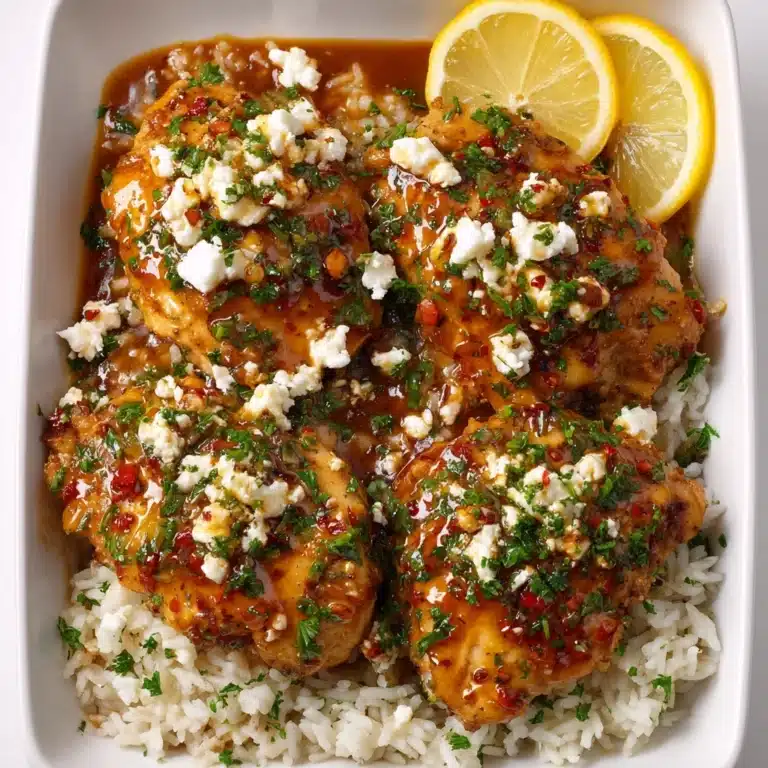 Hot Honey Feta Chicken Dish Recipe