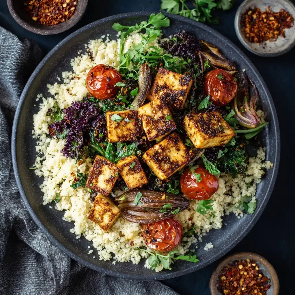 Harissa Tofu Salad Recipe - Recipe Image