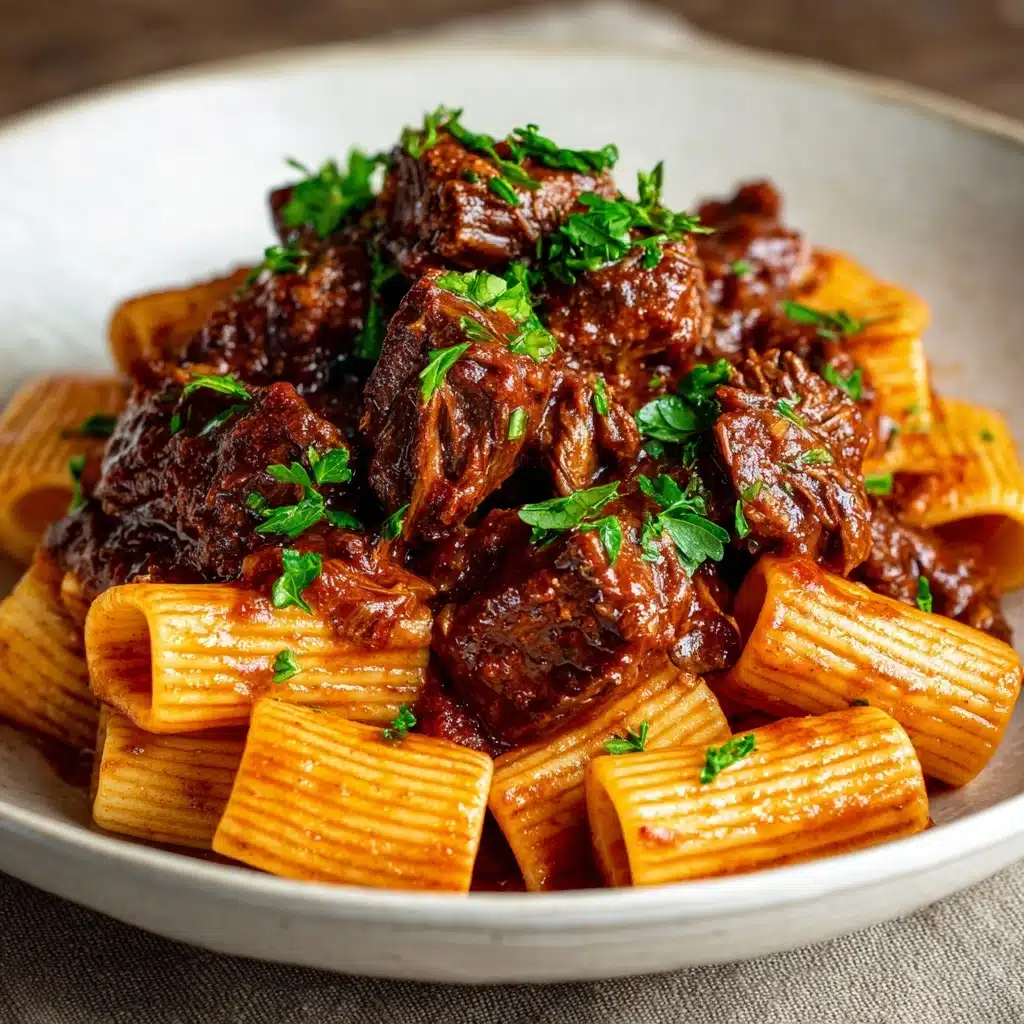 Braised Short Rib Ragu Pasta Recipe - Recipe Image