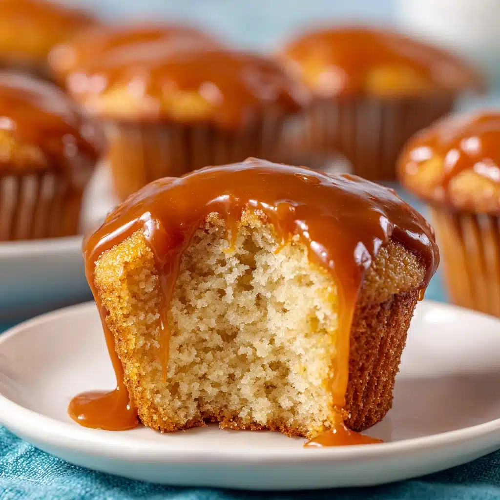 Pumpkin Cheesecake Muffins with Caramel Swirl Recipe