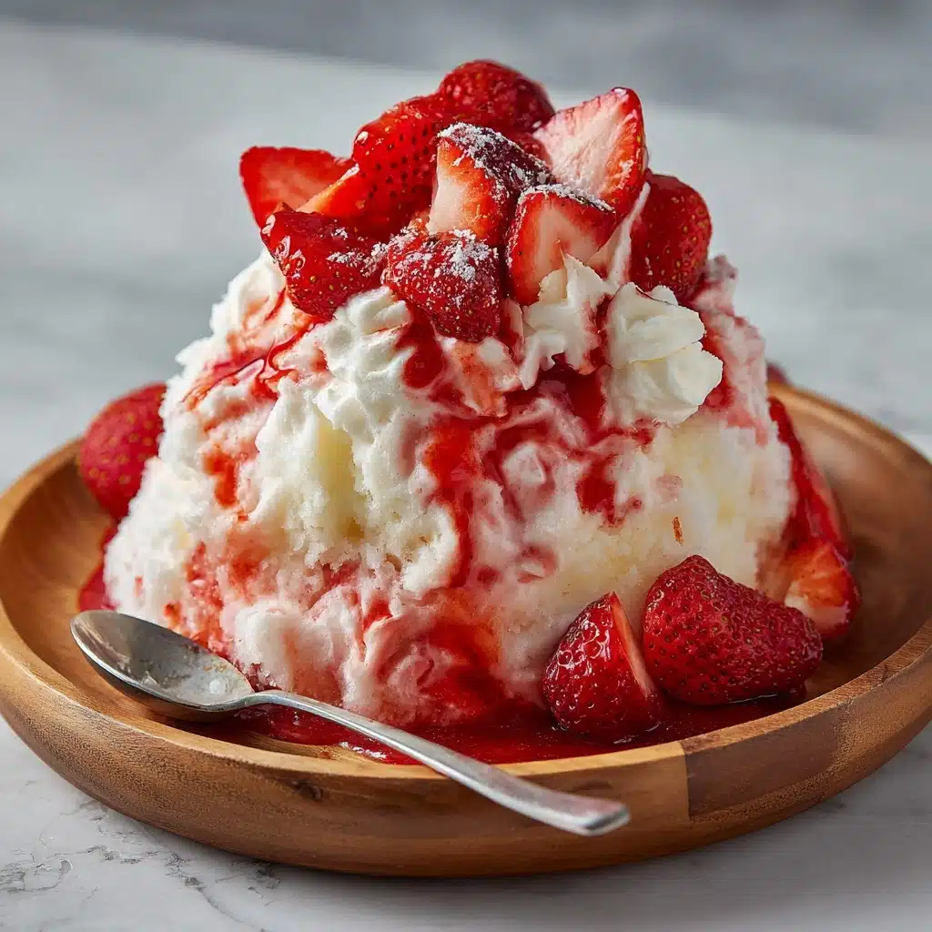 Strawberry Bingsu Recipe
