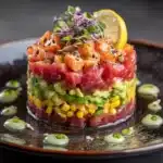 Salmon Tartare with Beetroot & Avocado Recipe