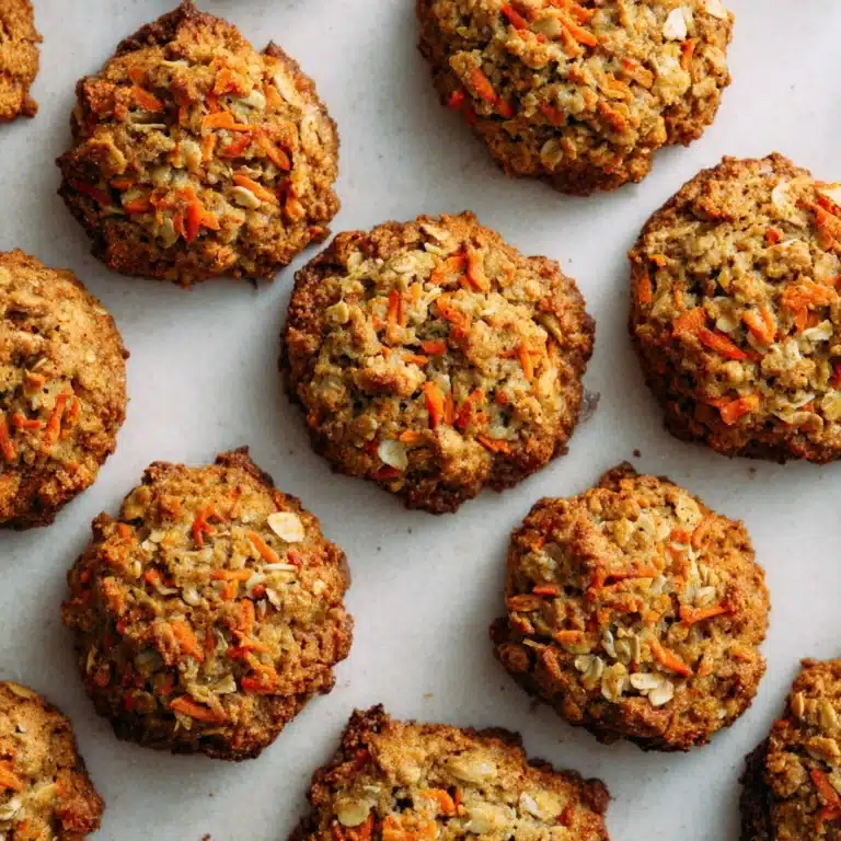 Healthy Carrot Cake Oatmeal Cookies Recipe