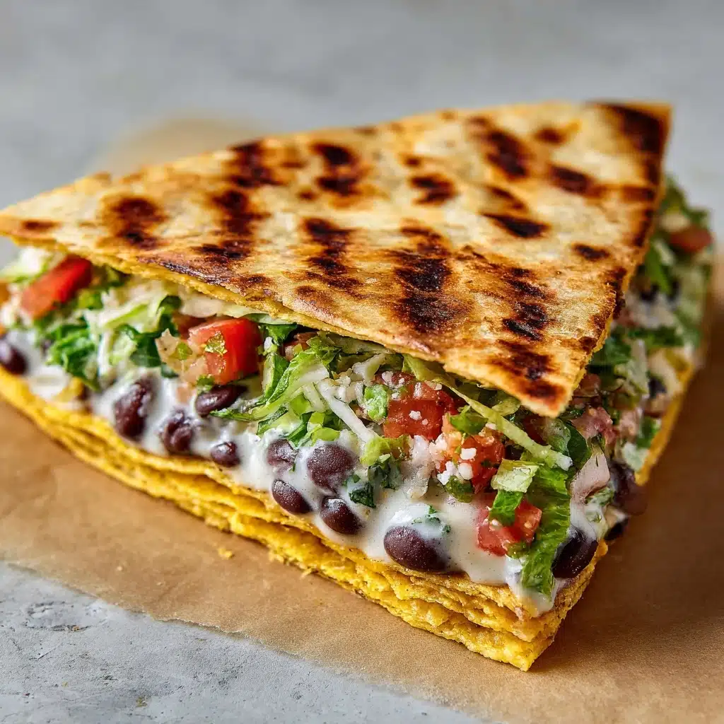Black Bean Crunch Wrap Supreme Recipe