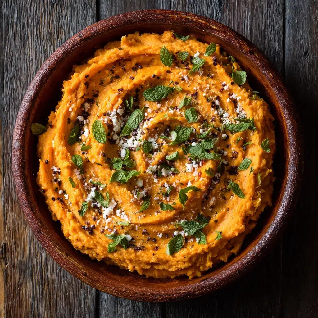 Creamy Maple Mashed Sweet Potatoes Recipe