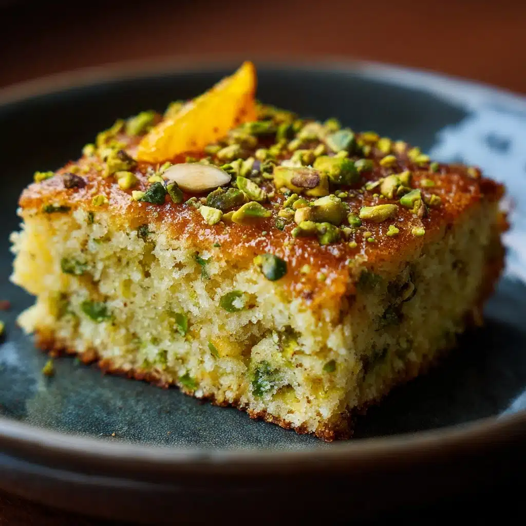 Orange, Pistachio, and Almond Cake Recipe