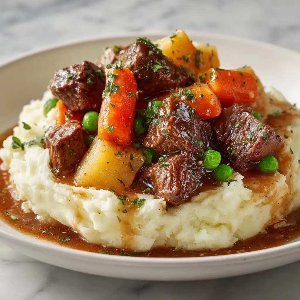 Irish Beef Stew with Mashed Potatoes Recipe