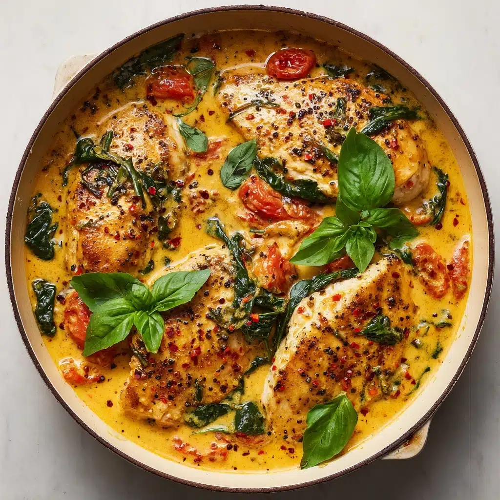 Crockpot Tuscan Chicken Recipe - Recipe Image