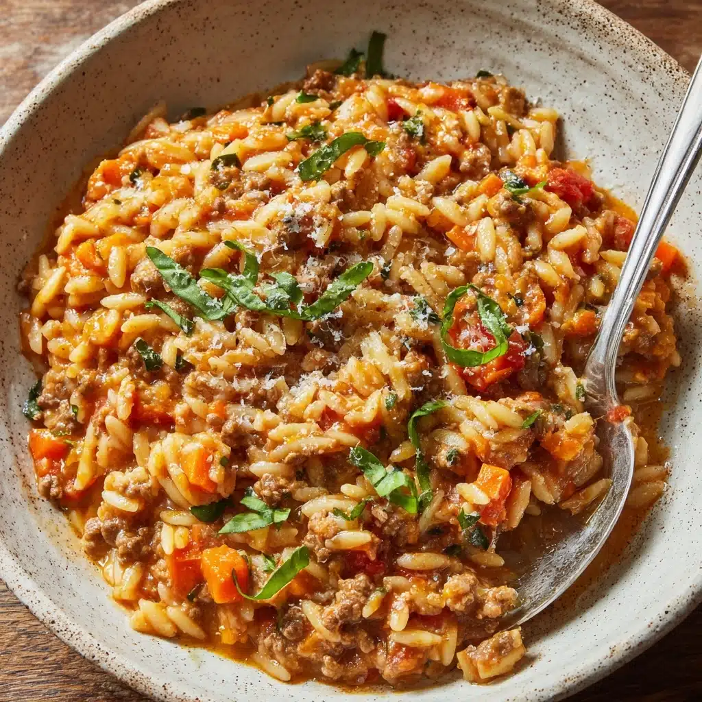 Ground Beef Orzo Recipe - Recipe Image