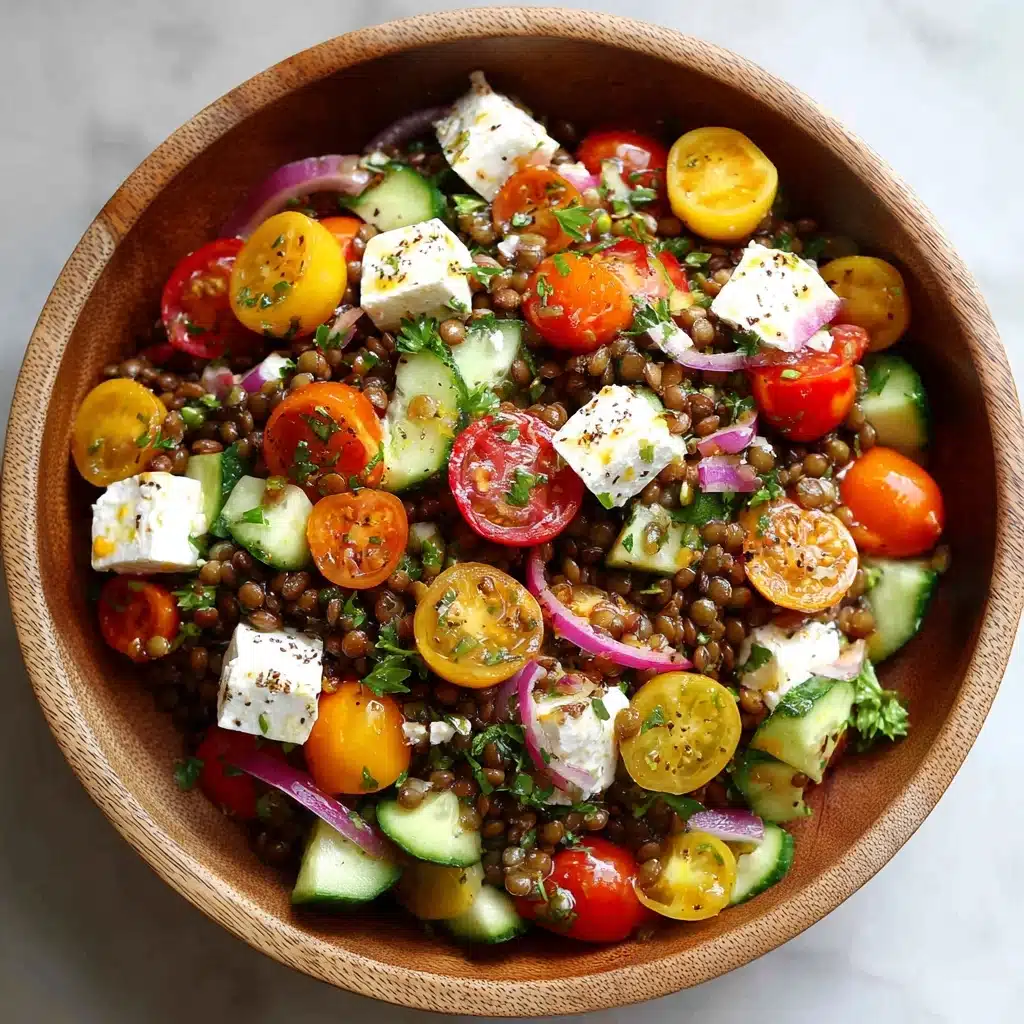 Mediterranean Lentil Salad Recipe - Recipe Image