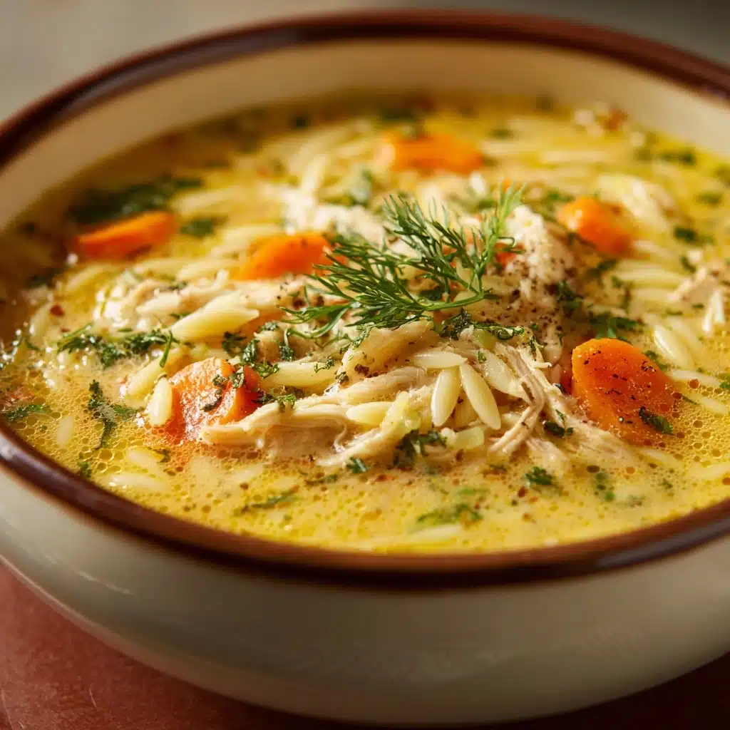 Greek Lemon Chicken Soup Recipe - Recipe Image