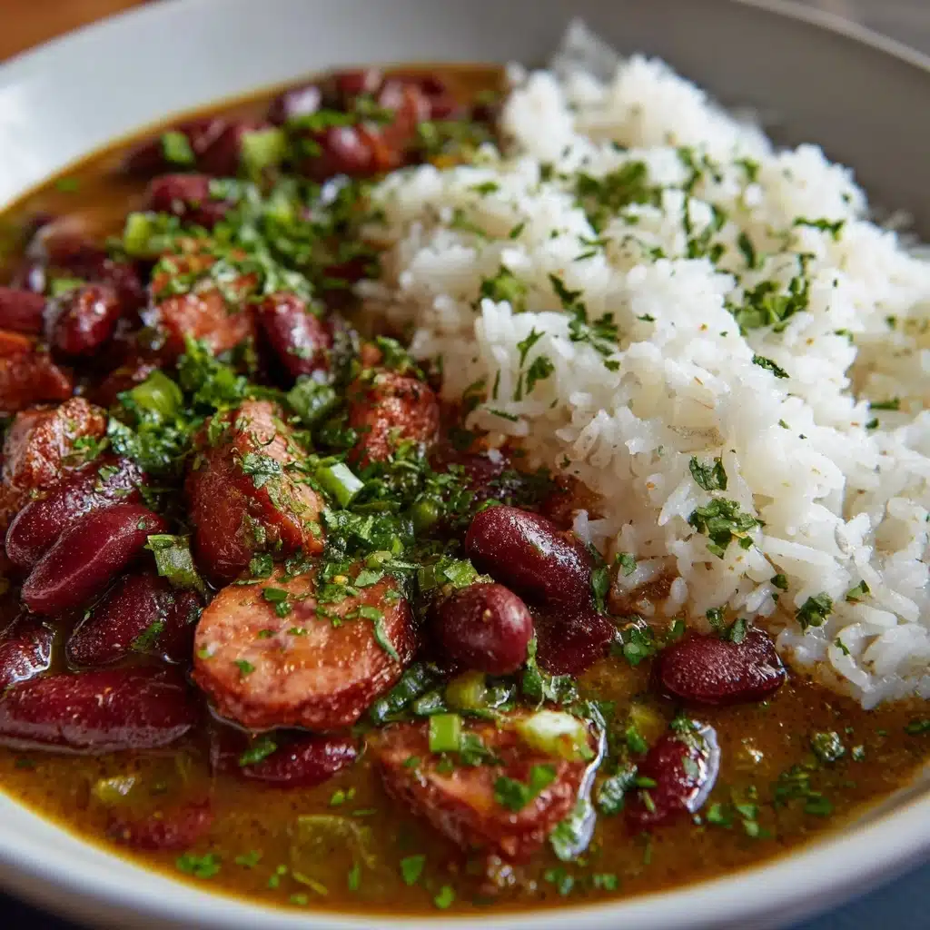 Authentic Cajun Red Beans and Rice Recipe - Recipe Image