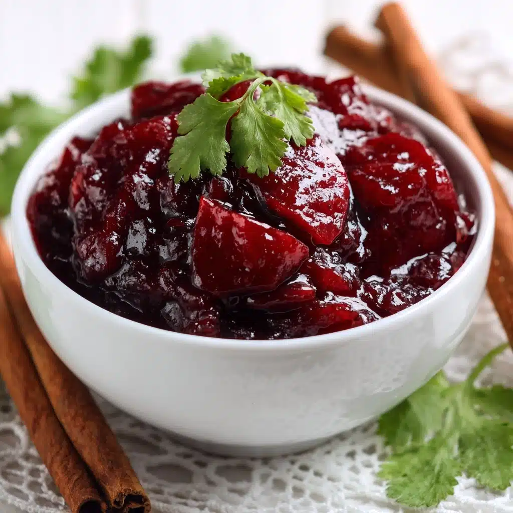 Maple Cranberry Butter Sauce Recipe