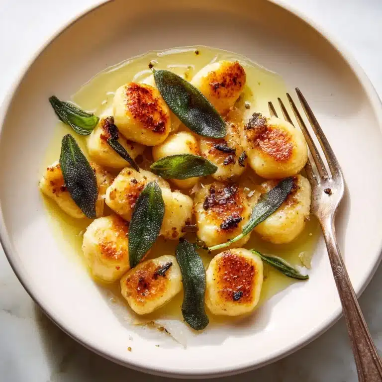 Crisp Gnocchi and Roast Pumpkin in Brown Butter Recipe
