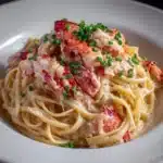 Lobster Pasta with Cream Sauce Recipe