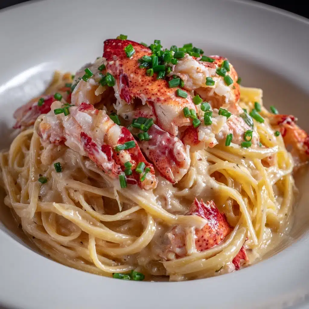Lobster Pasta with Cream Sauce Recipe - Recipe Image