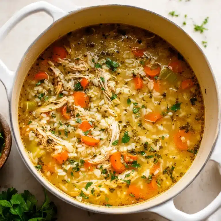 Chicken and Rice Soup Recipe