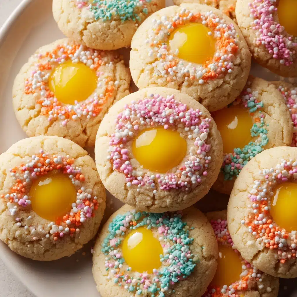 Easter Thumbprint Cookies Recipe - Recipe Image