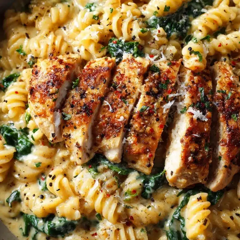 Creamy Parmesan Chicken Pasta Recipe