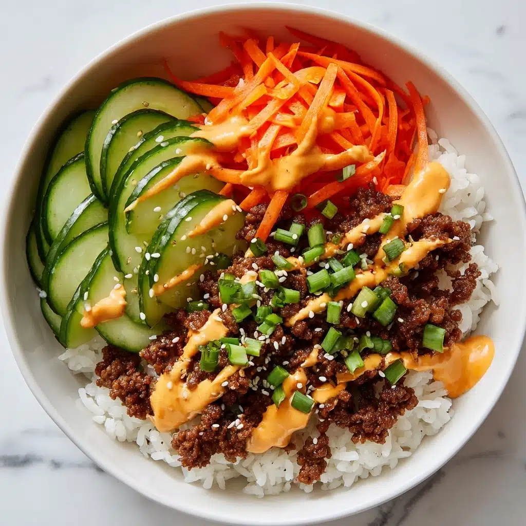 Korean Beef Rice Bowls Recipe - Recipe Image