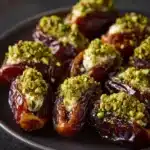 Honey Pistachio Ricotta Stuffed Dates Recipe