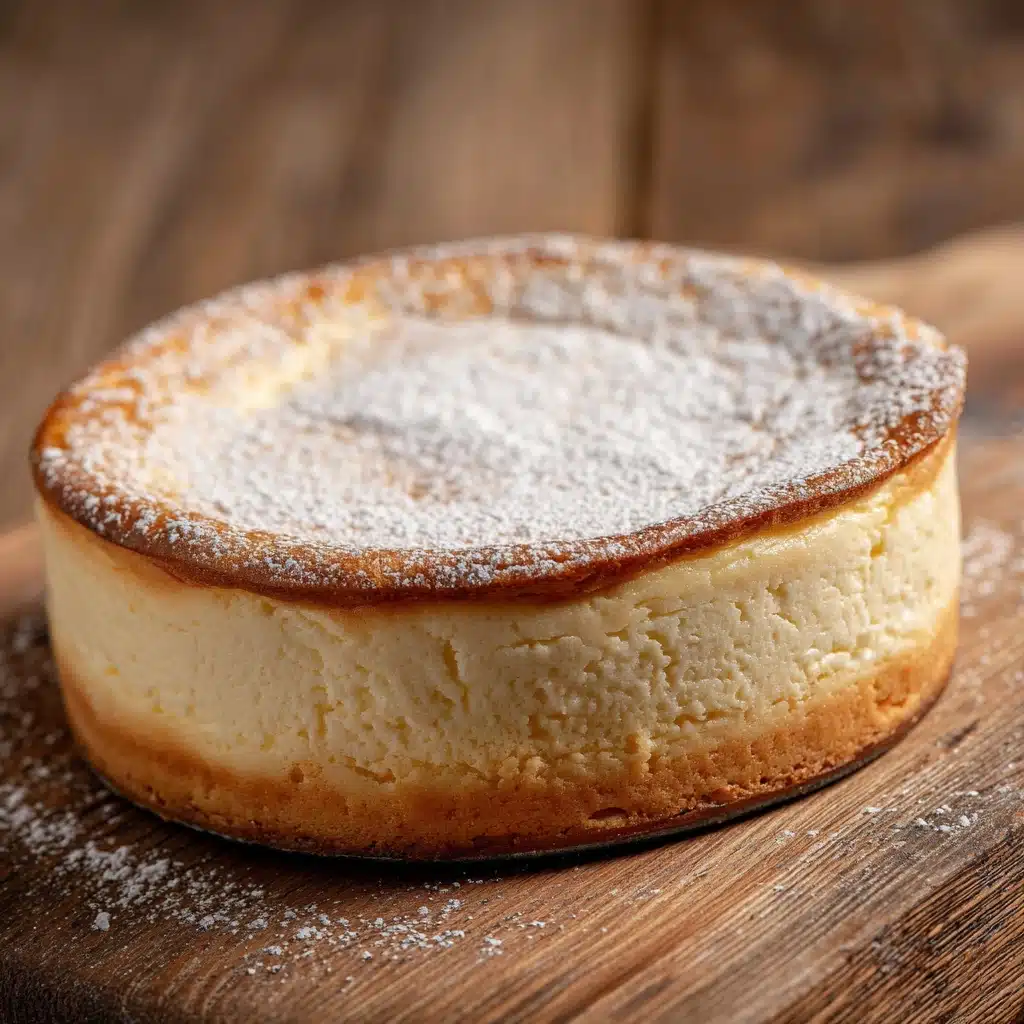Creamy Delight of Ricotta Cheesecake Recipe - Recipe Image