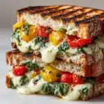 Mediterranean Grilled Cheese Sandwich Recipe
