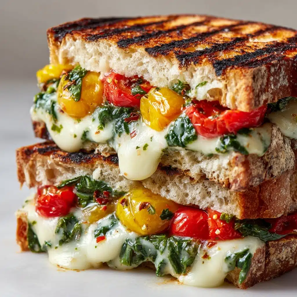 Mediterranean Grilled Cheese Sandwich Recipe