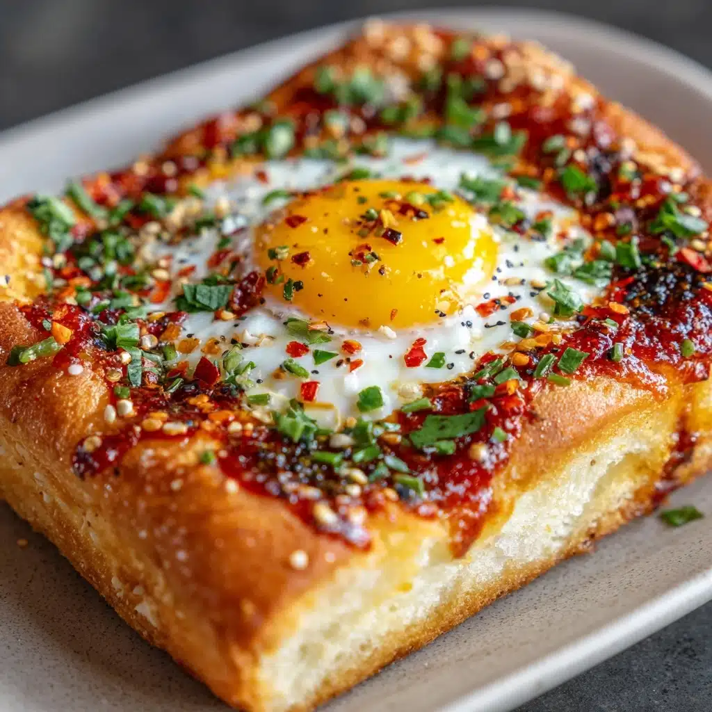 Shakshouka Focaccia Recipe - Recipe Image