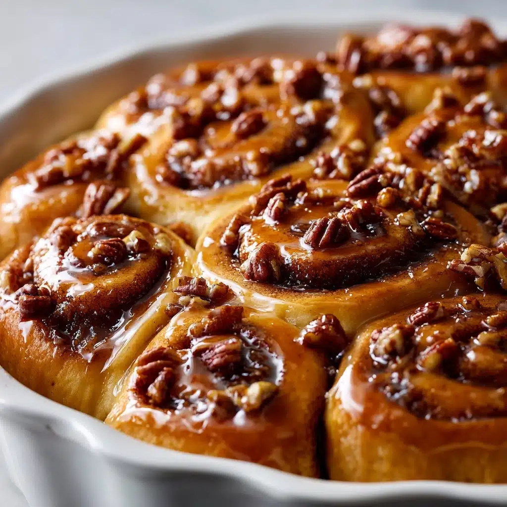 Apple Pecan Cinnamon Roll Bake Recipe - Recipe Image
