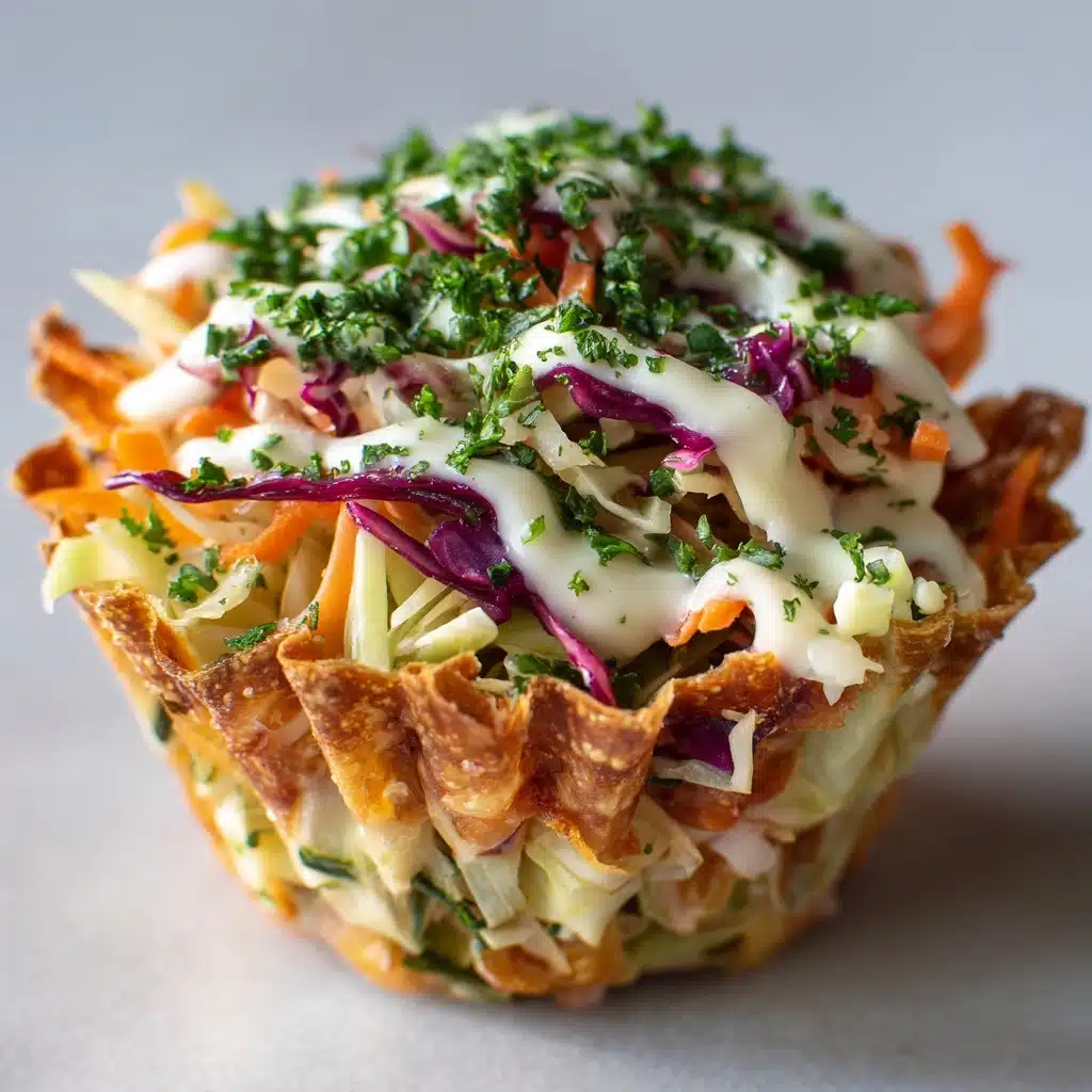 Creamy Ranch Slaw Cups Recipe - Recipe Image