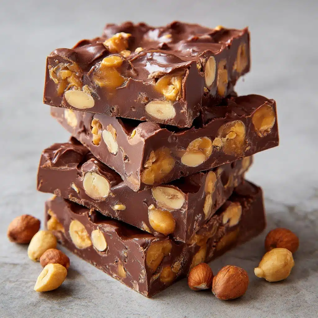 No Bake Crispy Snickers Bars Recipe