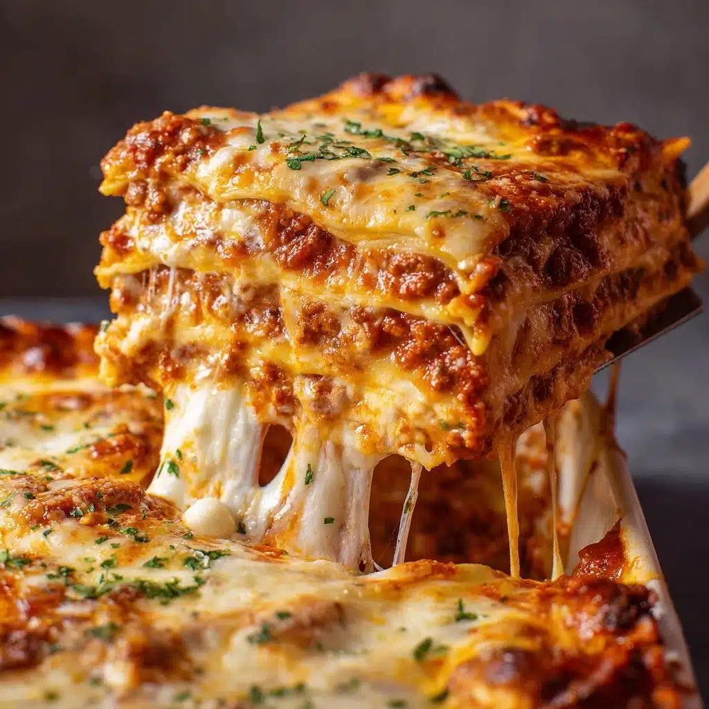 Famous Three-Cheese Lasagna Recipe