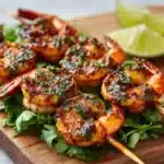 Grilled Cajun Shrimp Skewers Recipe