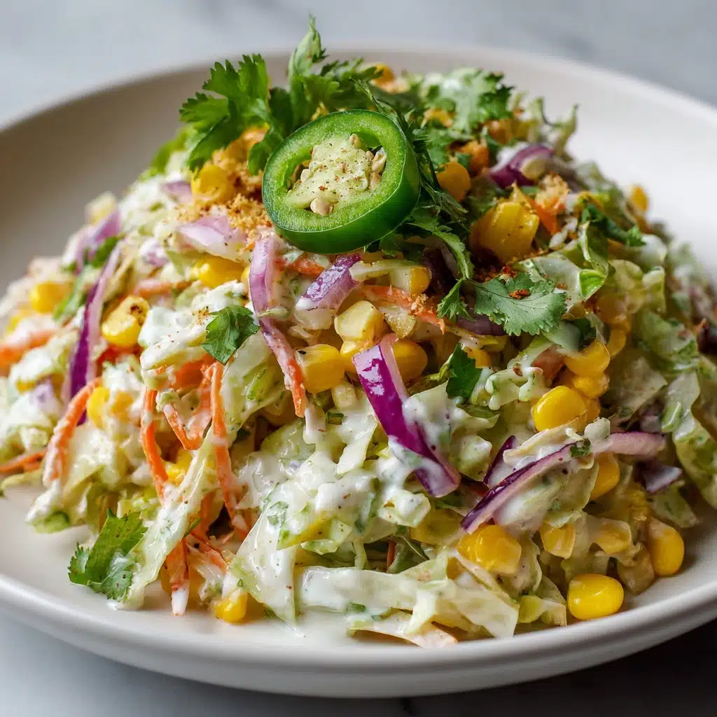 Jalapeño Corn Coleslaw Recipe - Recipe Image