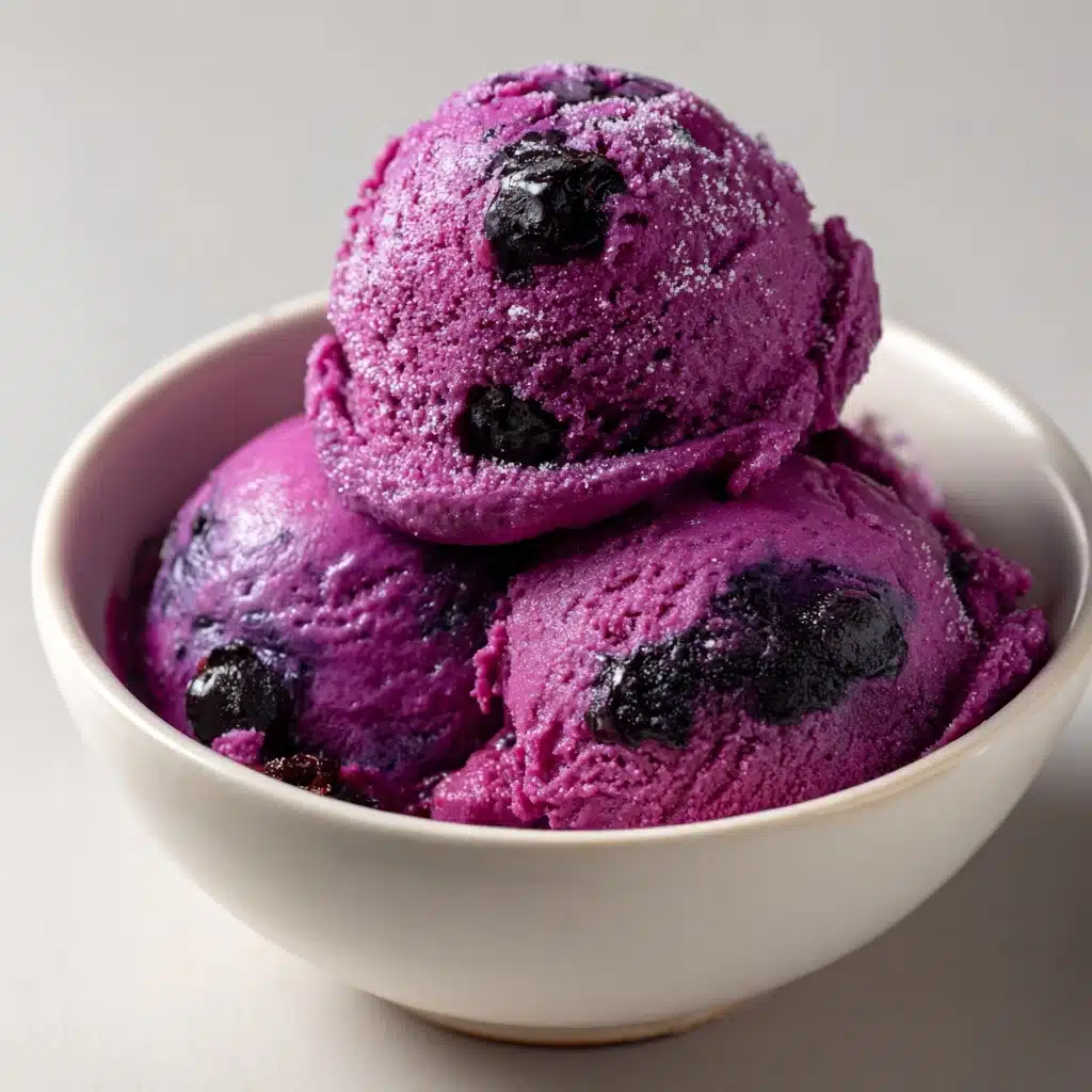 Blueberry Ice Cream Recipe