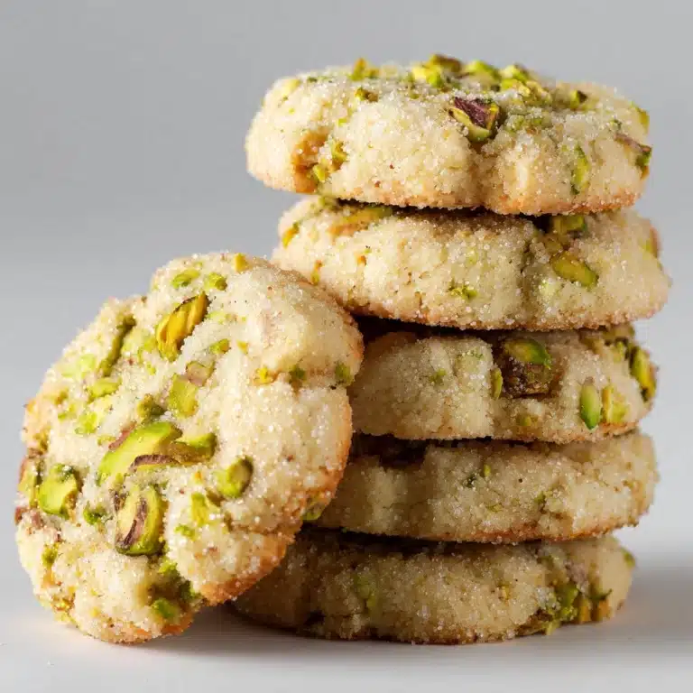 Homemade Pistachio Wedding Cookies Recipe