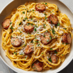 One Pan Garlic and Herb Pasta Recipe