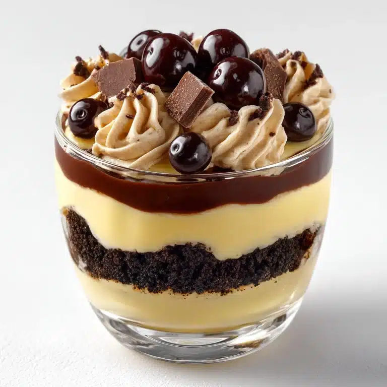 Heavenly Chocolate Cheesecake Trifle Recipe