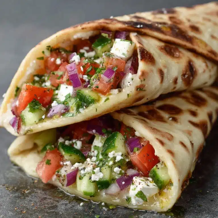 Greek Salad Pita Pockets Recipe