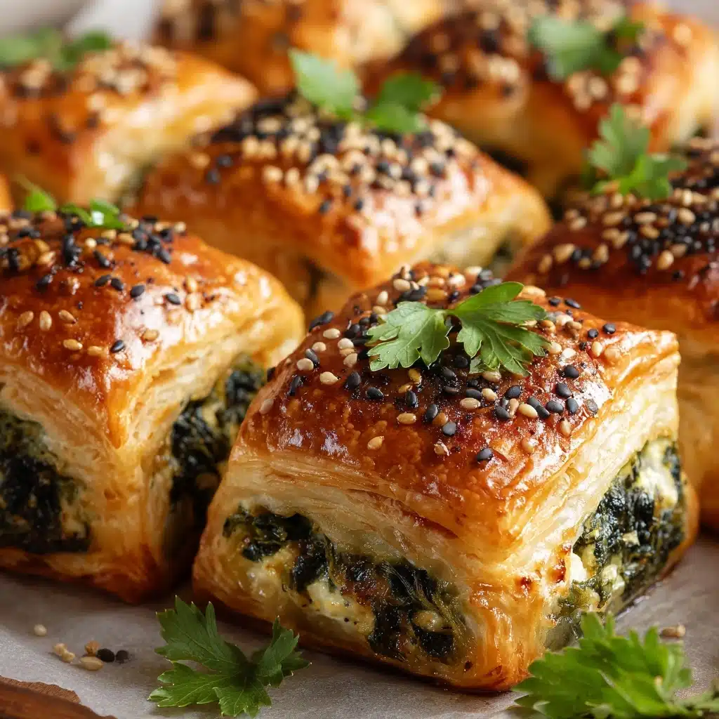 Cream Cheese Spinach Puffs Recipe - Recipe Image