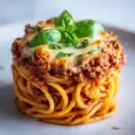 Bolognese Spaghetti Bake Muffin Cups Recipe