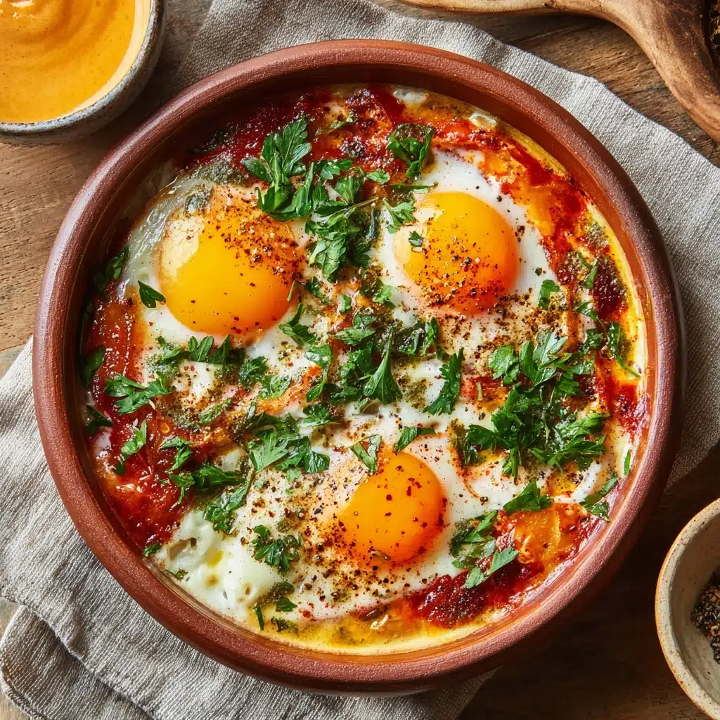 Turkish Inspired Eggs – Cilbir Recipe