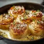 Roasted Parmesan Creamed Onions Recipe