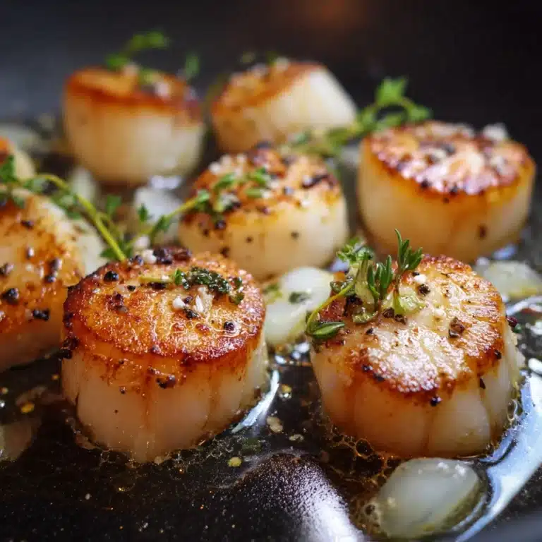 Brown Butter Scallops Recipe