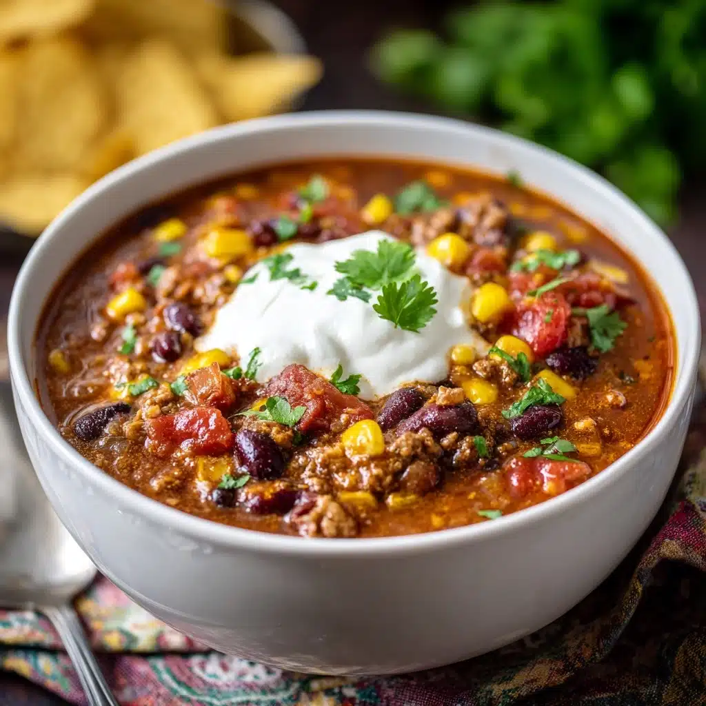 Easy Taco Soup Recipe - Recipe Image