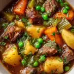 Crockpot Vegetable Beef Soup Recipe