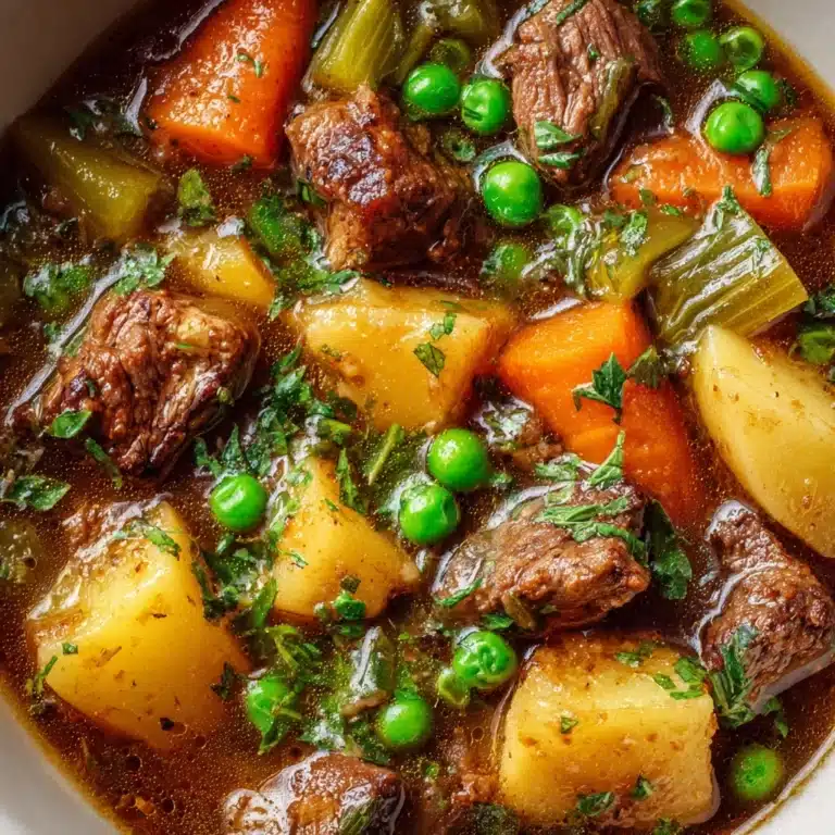 Crockpot Vegetable Beef Soup Recipe