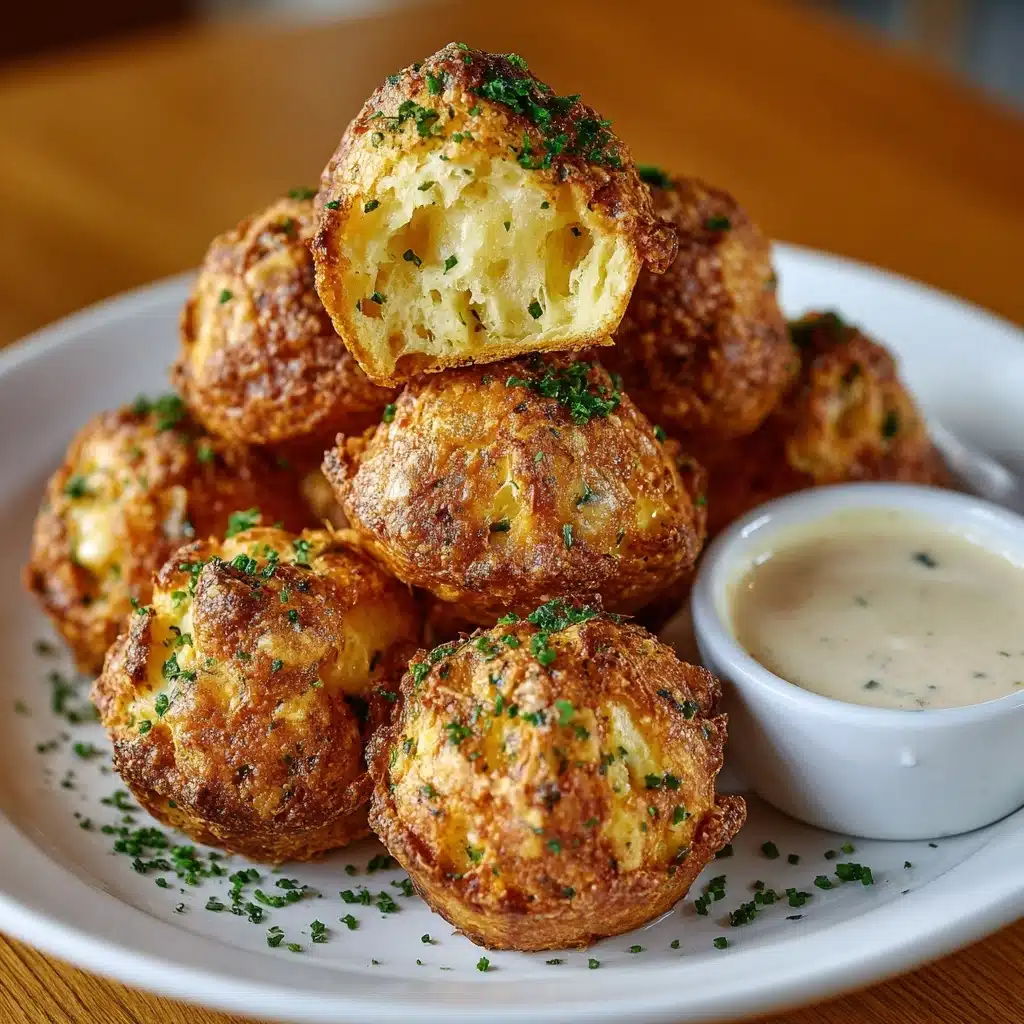 Mashed Potato Cheese Puffs Recipe - Recipe Image